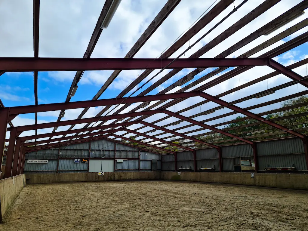 Sanitised ridge from inside in Westerbork